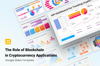 The Role of Blockchain in Cryptocurrency Applications Google Slides Template